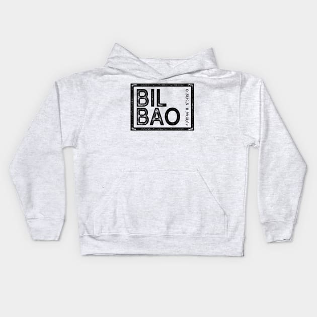 BILBAO Kids Hoodie by PAINTMONKEYS